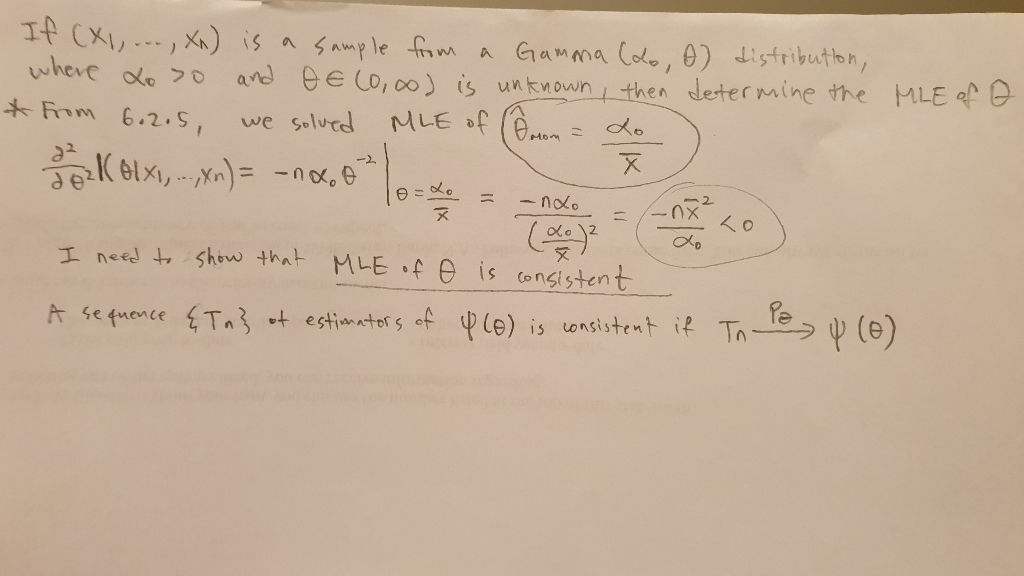 Solved Please help me step-by-step to prove that MLE of | Chegg.com