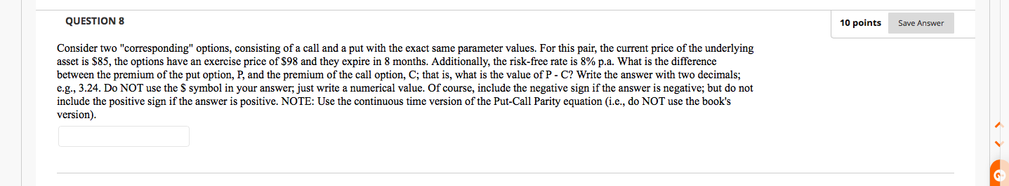 Solved QUESTION 8 10 points Save Answer Consider two | Chegg.com