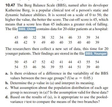 What Is the Berg Balance Scale?
