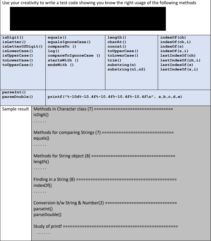 Solved Use your creativity to write a test code showing you | Chegg.com