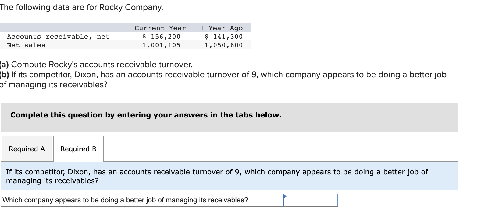 Solved The Following Data Are For Rocky Company. (a) Compute | Chegg.com