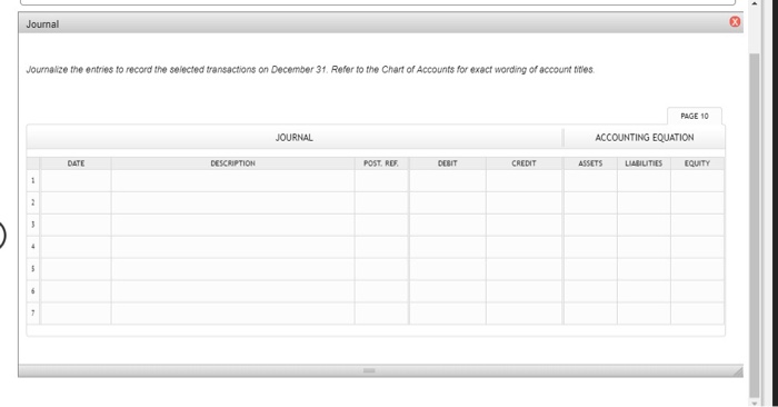 Solved Sales tax transactions Chart of Accounts Journal | Chegg.com