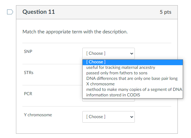 Solved Match the appropriate term with the description. | Chegg.com