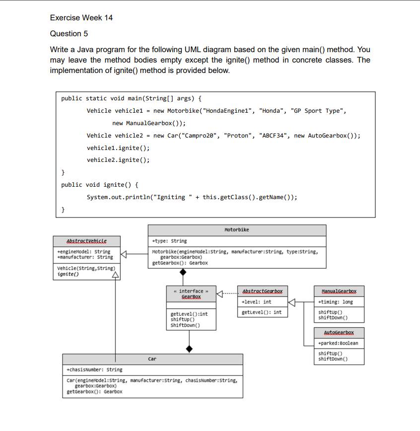 Solved use java language give me code l can run only Write a | Chegg.com