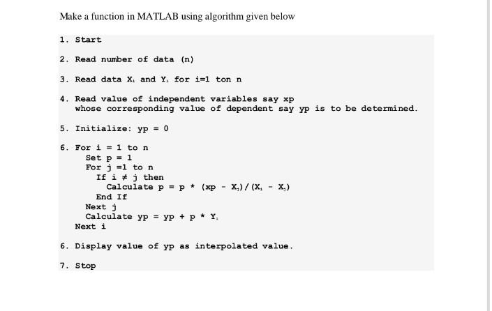 Solved Question : X=10 and find y ? 1-Using cubic spline | Chegg.com