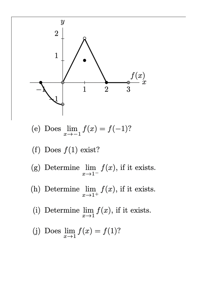 Solved Y 2 1 F X 1 2 3 E Doeslim F X F 1 2 1 F Chegg Com