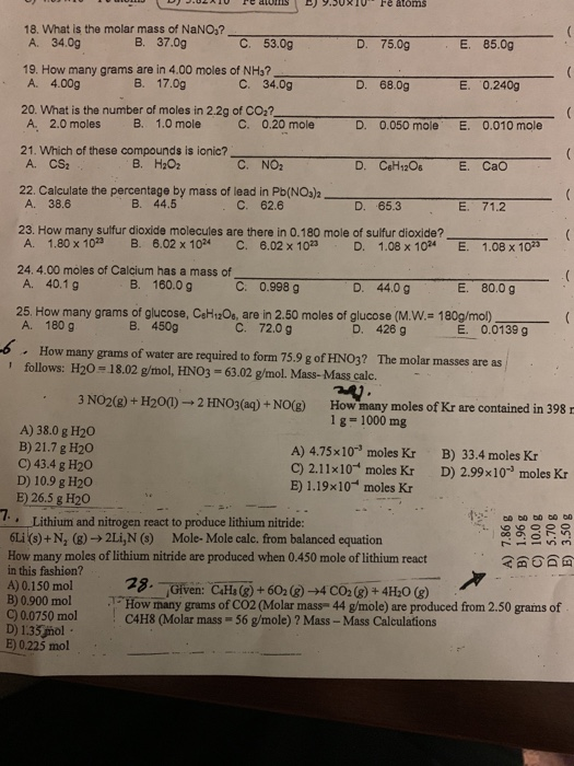 solved-fe-atoms-18-what-is-the-molar-mass-of-nano3-a-chegg