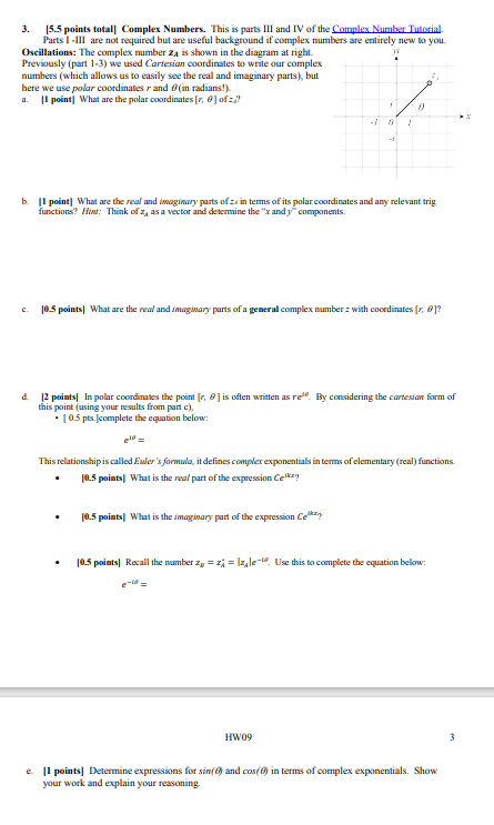 [Solved]: B. [1 Point] What Are The Real And Imaginary Par