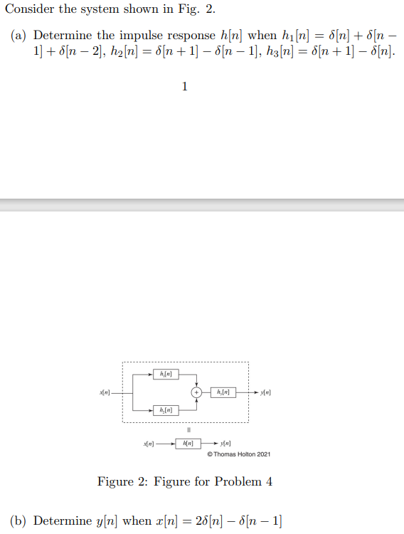 Solved Consider the system shown in Fig. 2. (a) Determine | Chegg.com