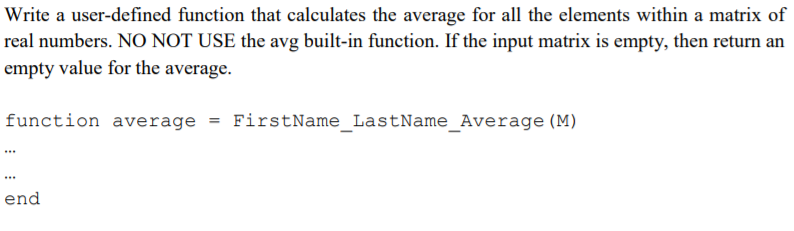 Solved Write a user-defined function that calculates the | Chegg.com