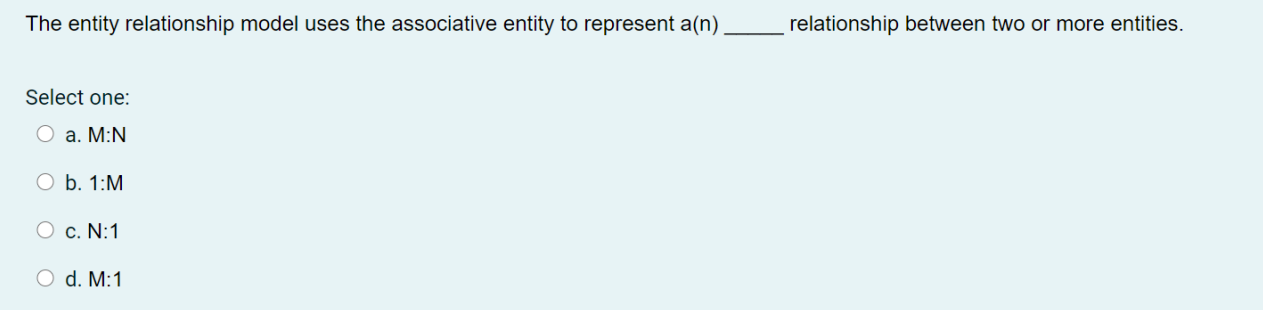 solved-the-entity-relationship-model-uses-the-associative-chegg