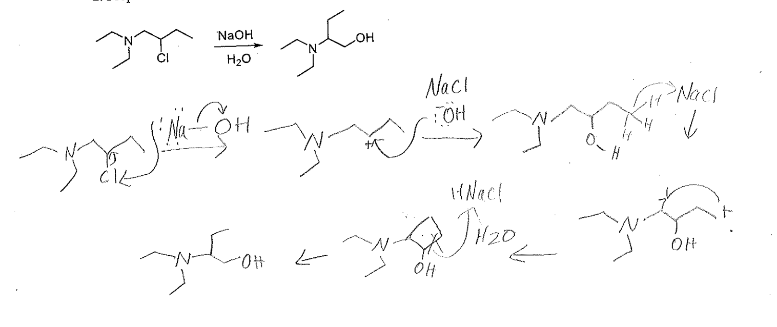 Solved A student made an attempt for proposing a mechanism | Chegg.com