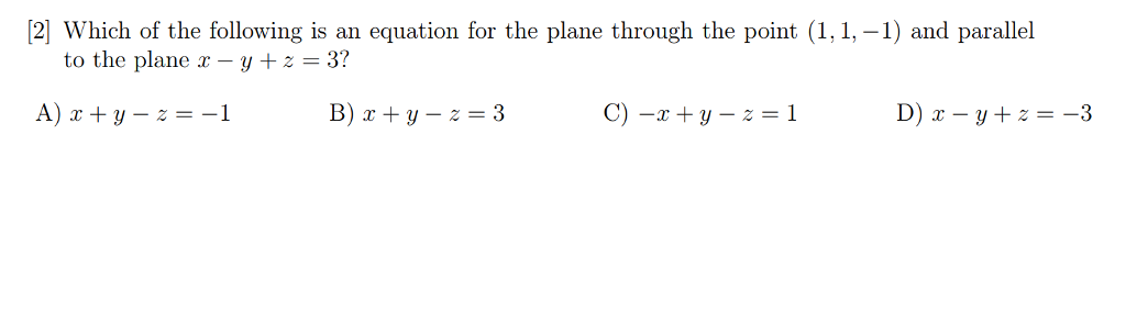 Solved 2] Which of the following is an equation for the | Chegg.com