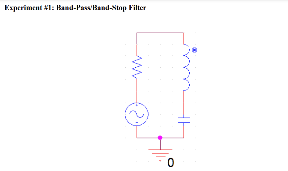 rlc series circuit experiment theory