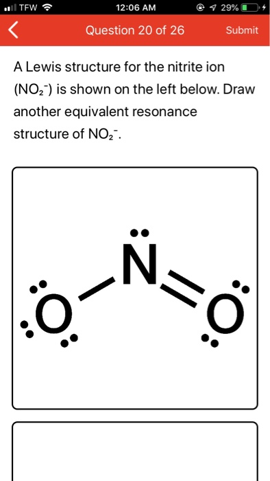 Solved: ..ITFW令 12:06 AM Question 20 Of 26 Submit A Lewis... | Chegg.com