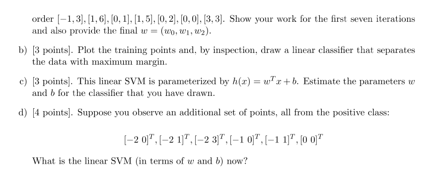 Problem 3 [20 Points Consider Building A Linear