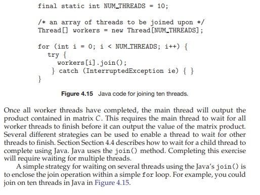 Do the MultiThread Matrix Multiplication from Chapter | Chegg.com