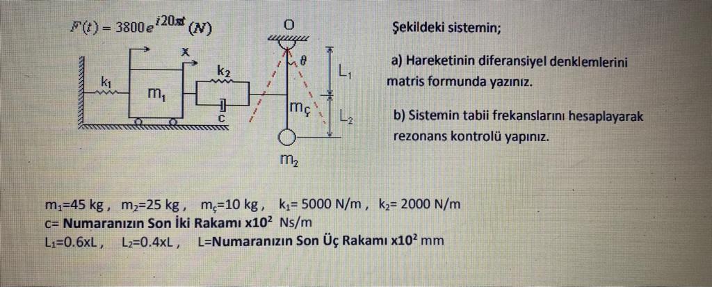 I N 3800 E 0 Www Sekildeki Sistemin X K2 Li Chegg Com