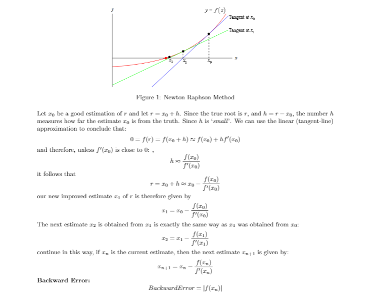 Solved Write a Matlab script to apply Newtons method to the | Chegg.com