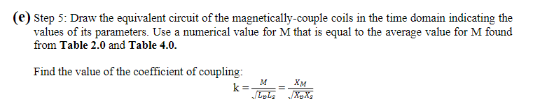 Solved (e) ﻿Step 5: Draw the equivalent circuit of ﻿the | Chegg.com