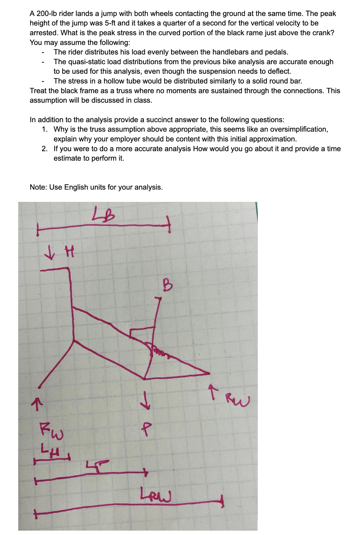 Solved Use to solve:FFW= 2B + 5H + 3PFRW= 8B + 1H +6P | Chegg.com