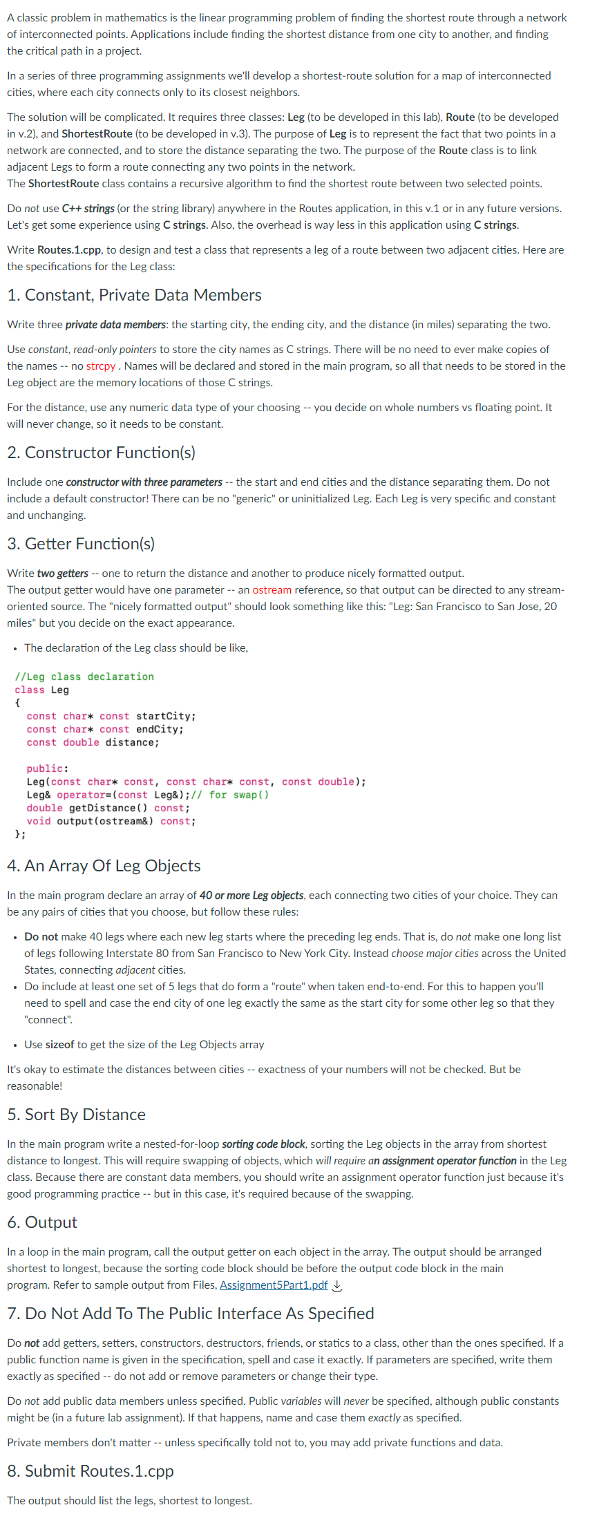 Please help me solve this problem in c++, i have | Chegg.com