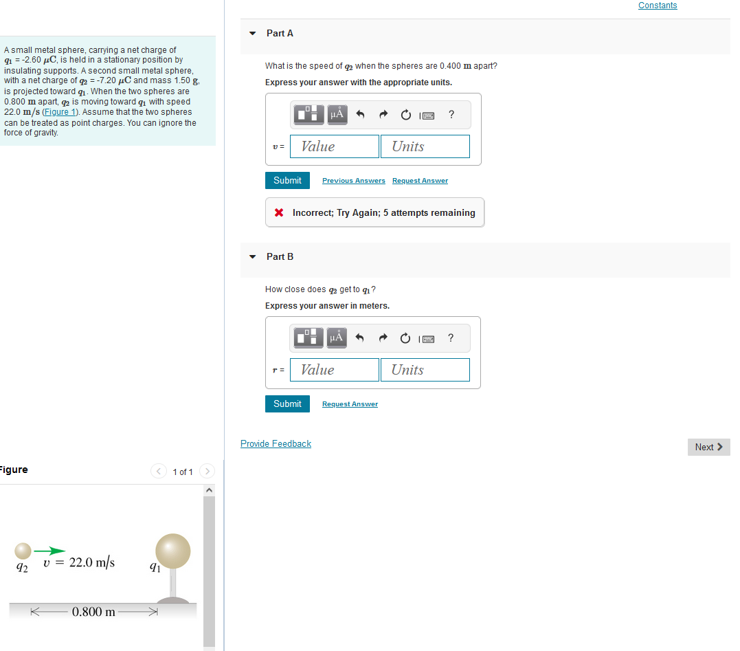 Solved A small metal sphere, carrying a net charge of