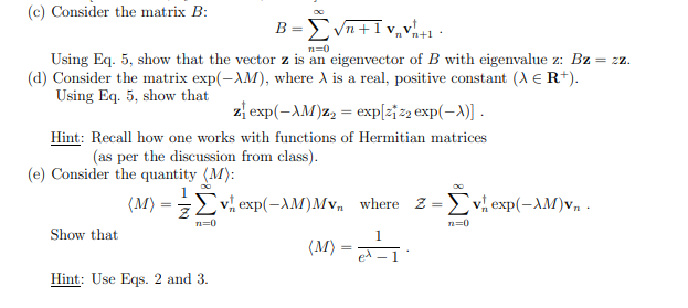 Solved Problem 7 Consider a quantum mechanical system with N | Chegg.com