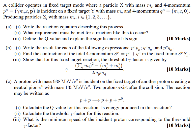 fixed target vs collider experiments