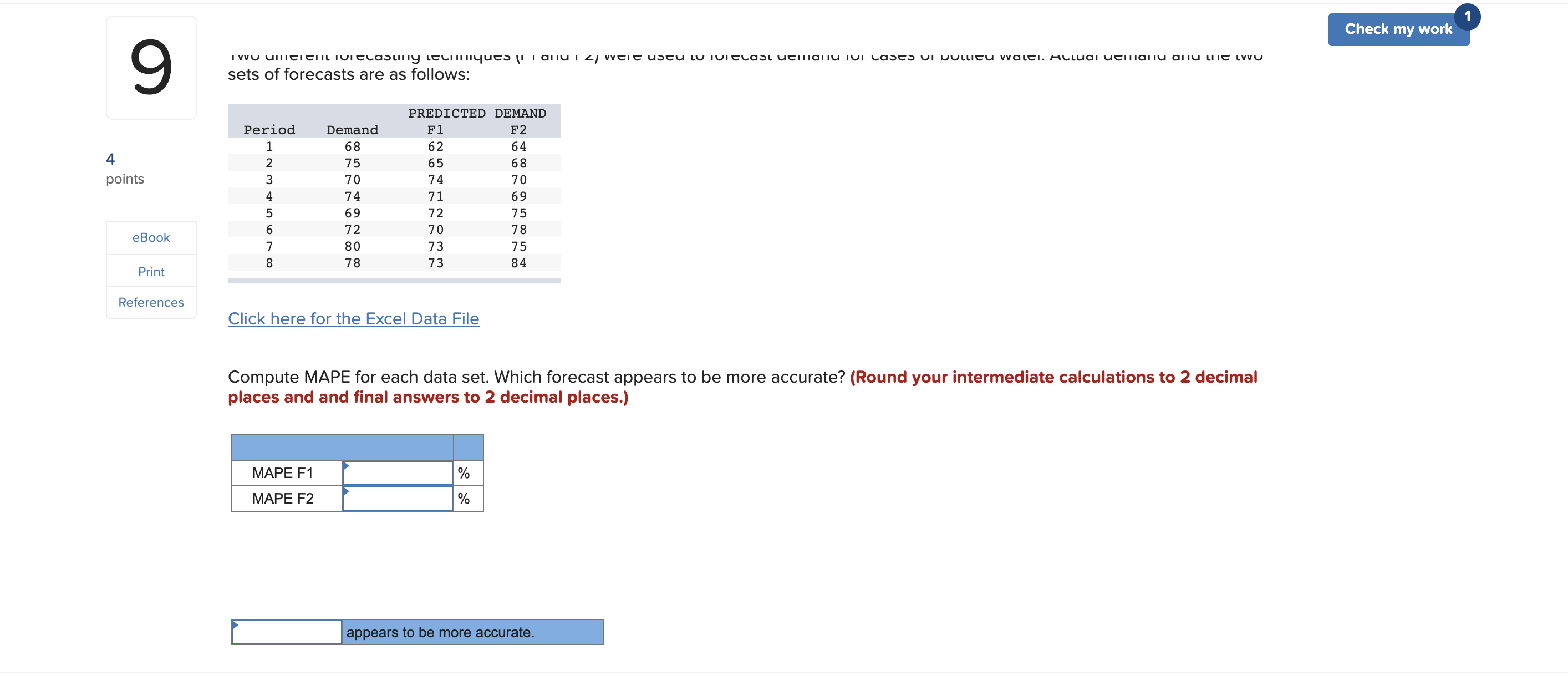 Solved An analyst must decide between two different | Chegg.com