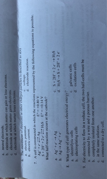 Solved Multiple Choice Identify the choice that best | Chegg.com