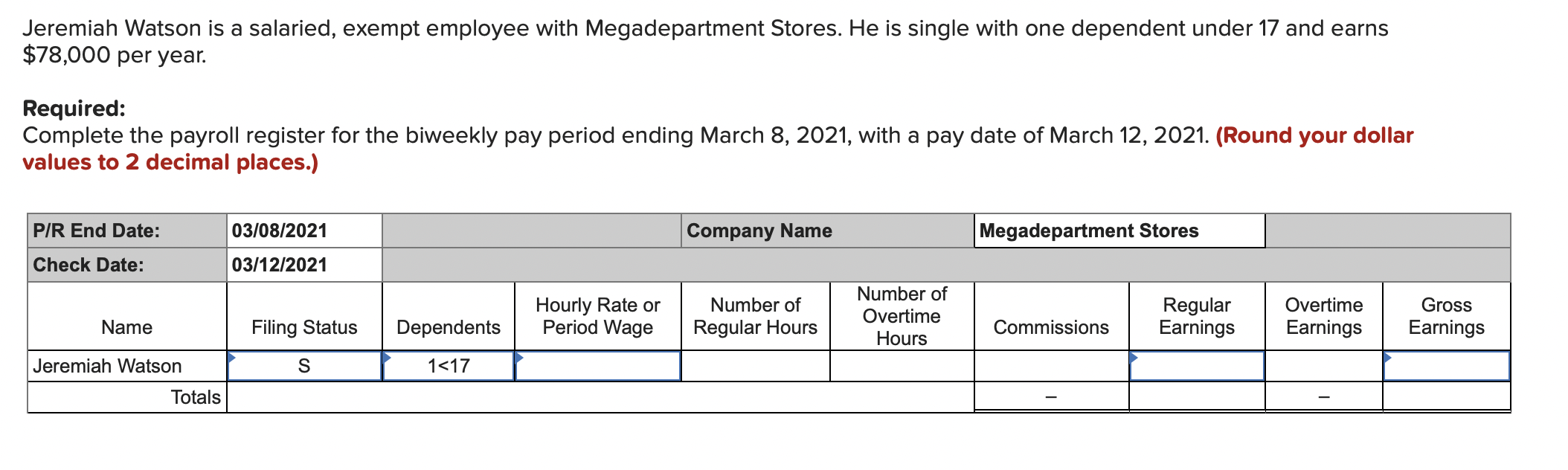 solved-jeremiah-watson-is-a-salaried-exempt-employee-with-chegg