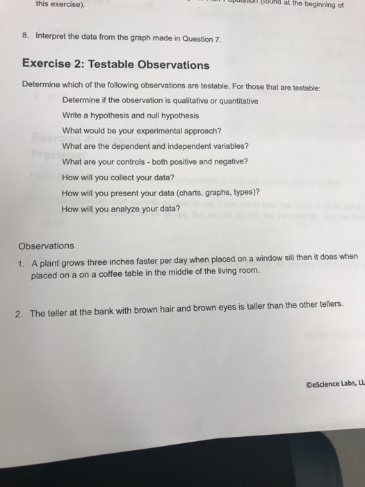 Solved this exercise). Opuiaor lound at the beginning of 8. | Chegg.com