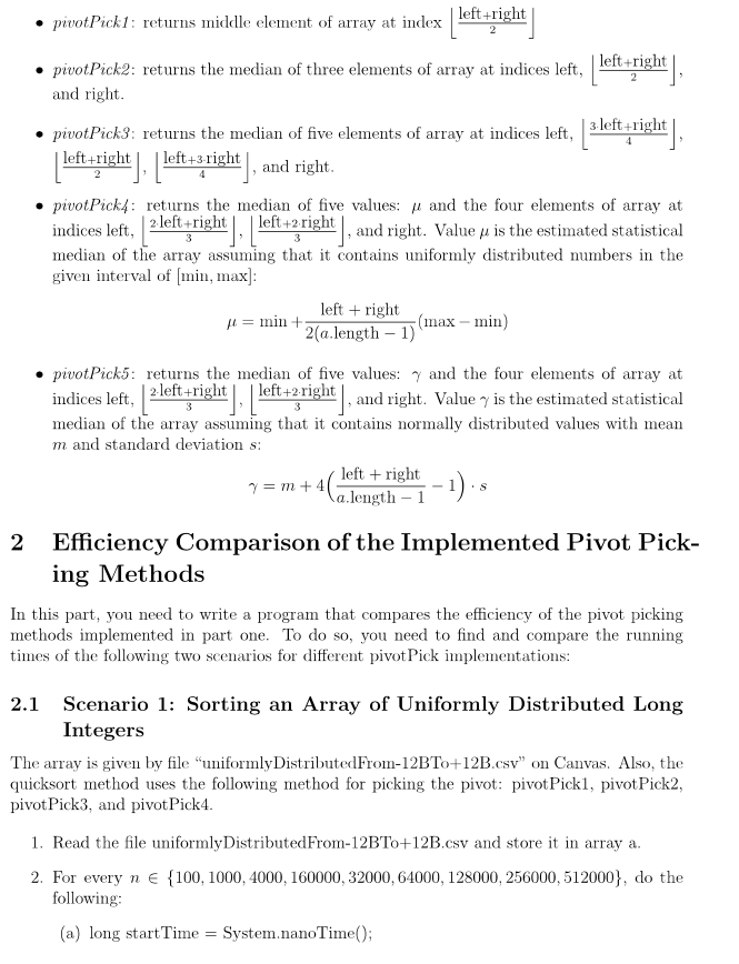 Solved COP-3530 Data Structures Programming Assignment 2: | Chegg.com
