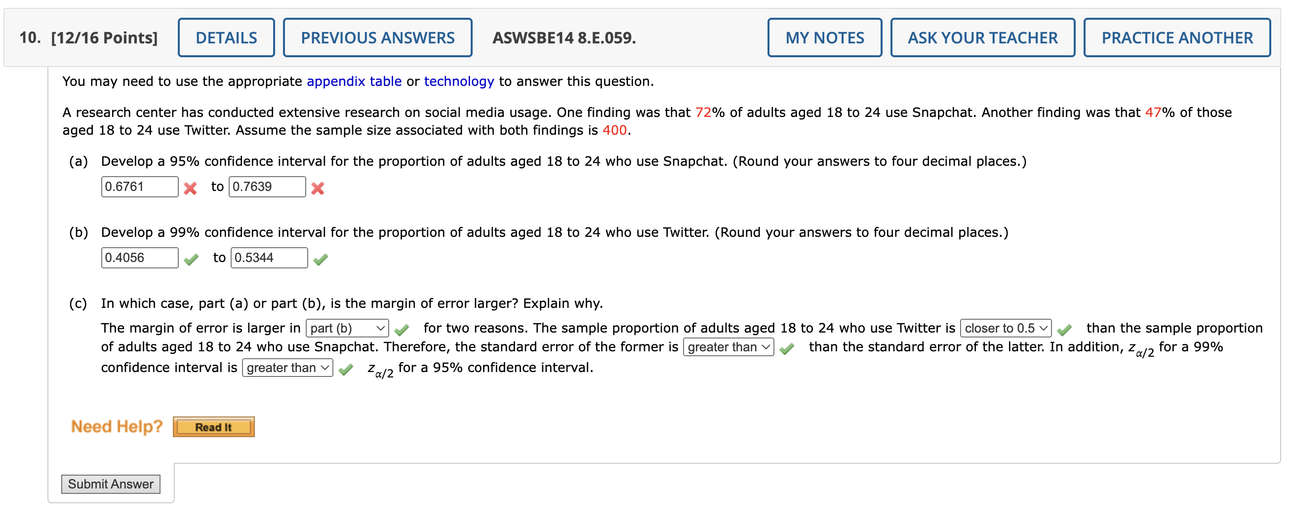 Solved You may need to use the appropriate appendix table or | Chegg.com