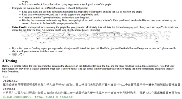 In this assignment, you will implement an editable | Chegg.com
