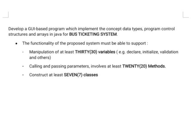 Solved Develop a GUI-based program which implement the | Chegg.com