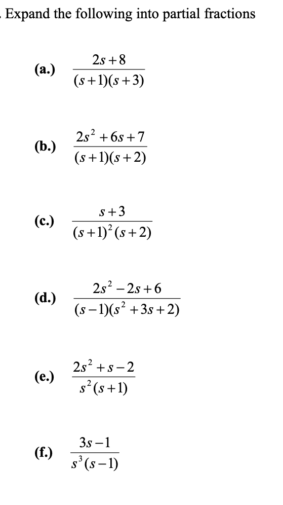 solved-expand-the-following-into-partial-fractions-a-chegg