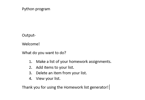 Solved Python code needed. In this program you need to be | Chegg.com