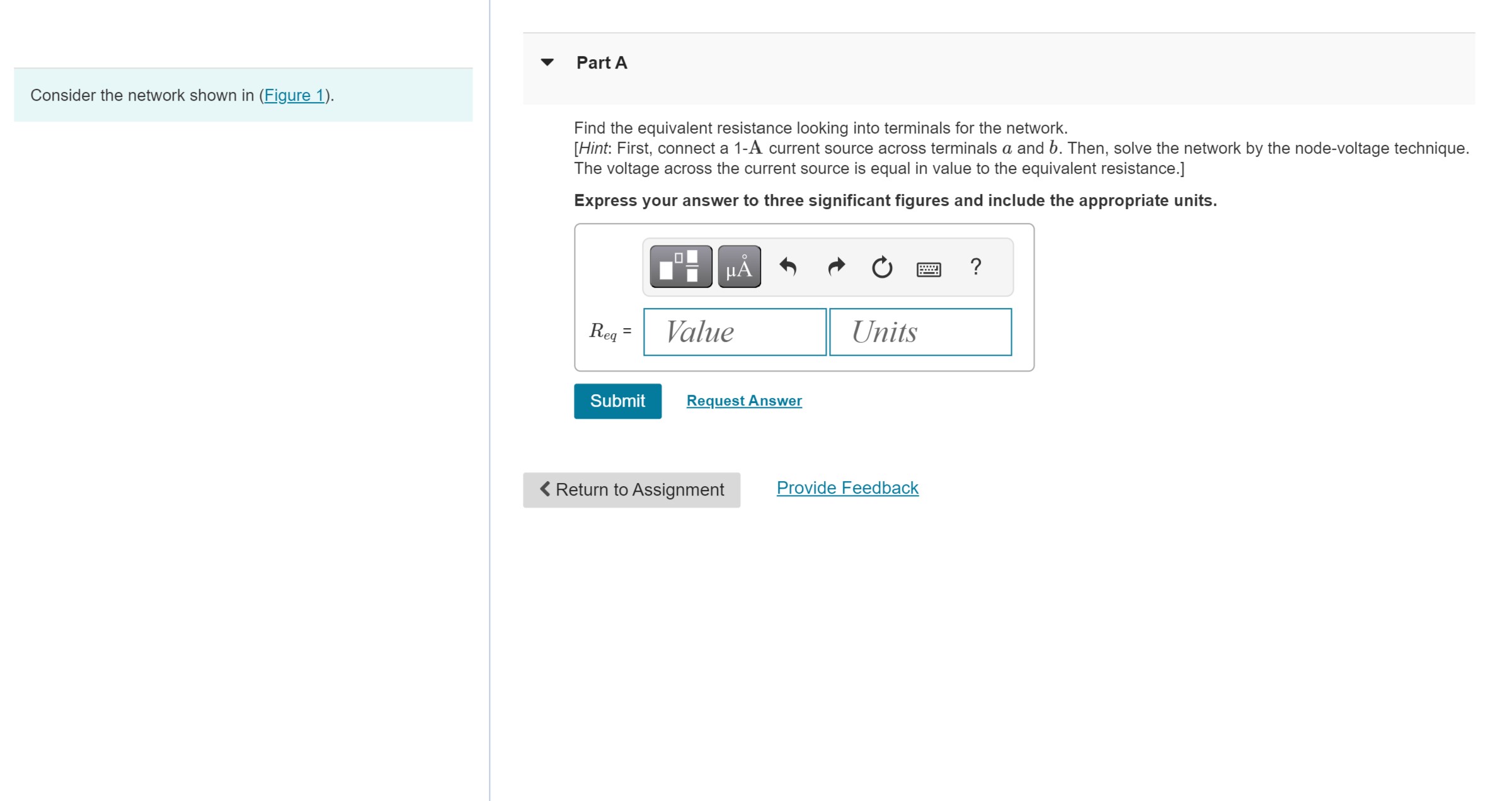 Solved Consider The Network Shown In Find The Equivalent Chegg