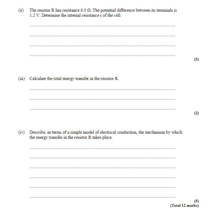 Solved 35. This question is about electrical energy and | Chegg.com