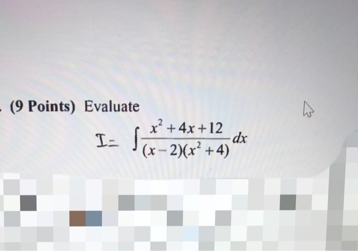 solved-evaluate-i-integral-x-2-4x-12-x-2-x-2-chegg