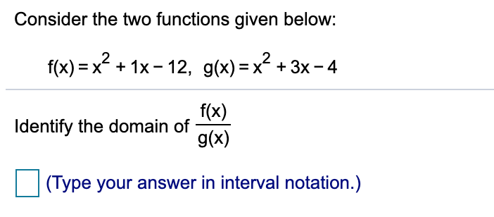how to find natural domain of a function