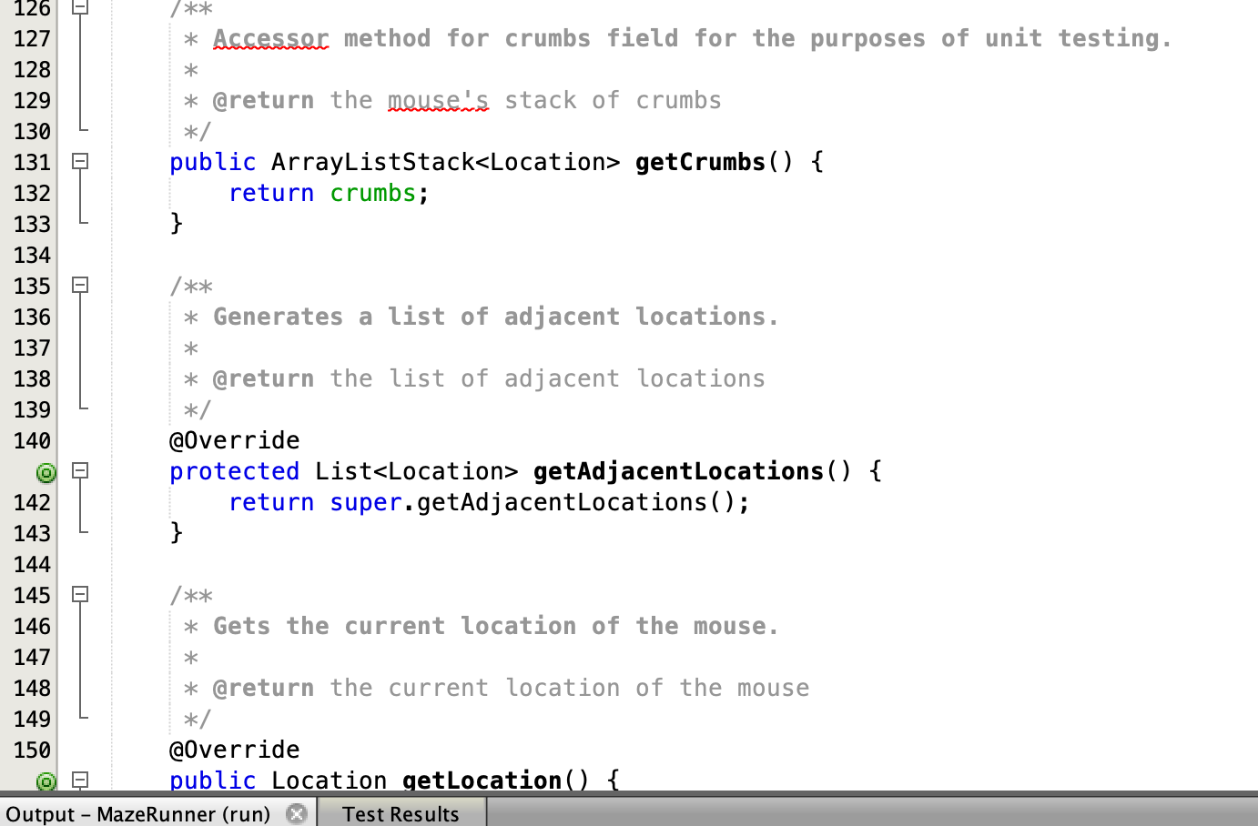 Solved 1 package Maze_DS; 2 3 Ş import DataStructures. | Chegg.com