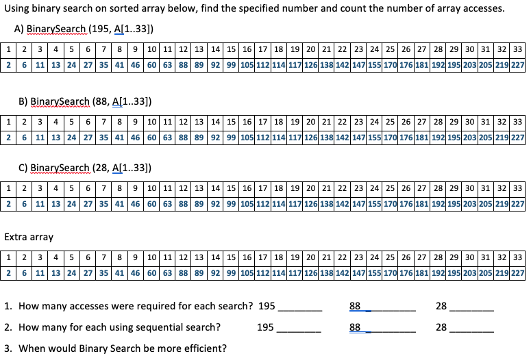 find missing number in sorted array binary search