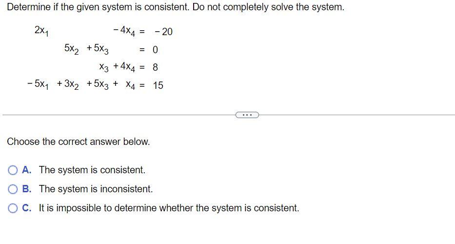 5 20 x )= 4 2x 1