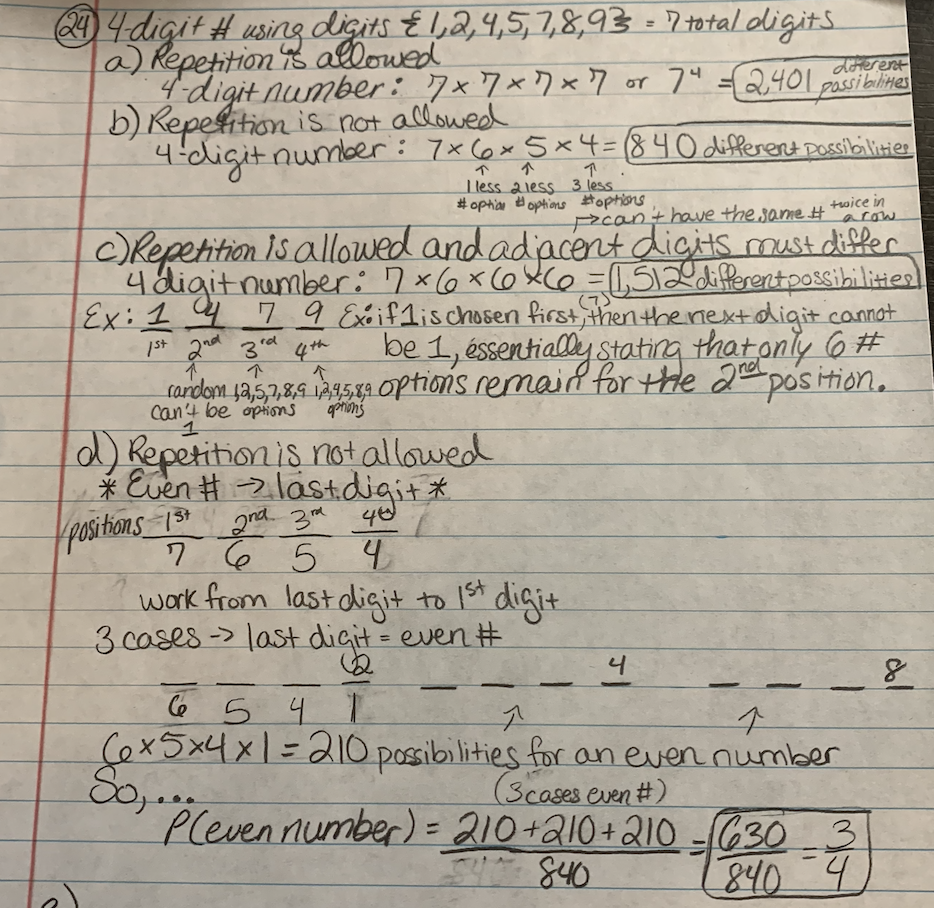 Solved 29 4 Digit # Using Digits £ 1,2,4,5,7,8,93 · 7 Total | Chegg.com