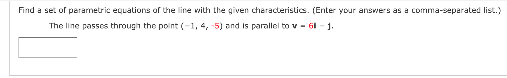 Solved Find a set of parametric equations of the line with | Chegg.com