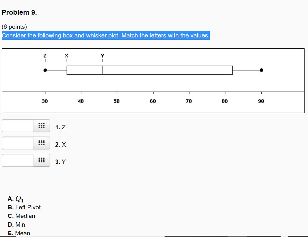 Solved Problem 9. (6 points) Consider the following box and | Chegg.com