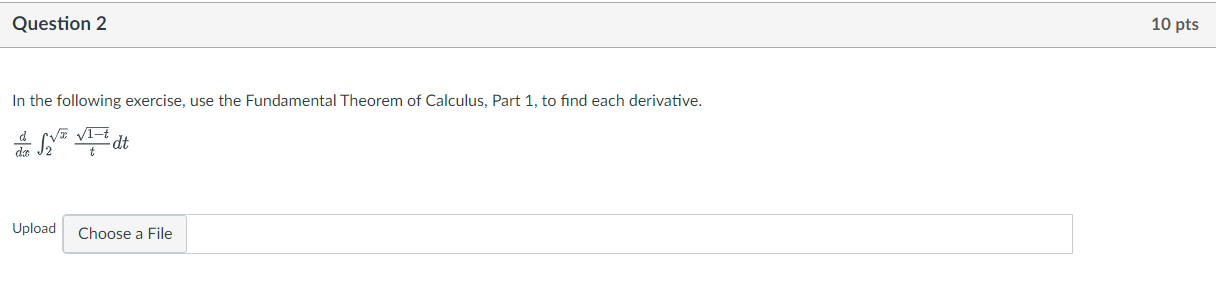 Solved In the following exercise, use the Fundamental | Chegg.com